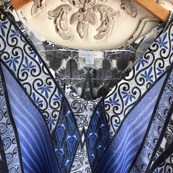 Harlow Zee swimsuit coverup/flows top - Picture 3 of 4